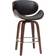 Miliboo Designer Walnut Bar Stool 98cm
