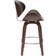 Miliboo Designer Walnut Bar Stool 98cm