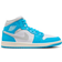 Nike Air Jordan 1 Mid W - Dark Powder Blue/White/Sail/Neutral Grey