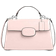 Coach Eliza Top Handle Bag - Smooth Leather/Silver/Blush