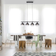 Hanging Black Pendant Lamp 68cm