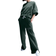 Nike Sportswear Phoenix Fleece Women's High Waisted Wide Leg Logo Pants - Vintage Green