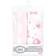 Luvable Friends Fitted 2-pcs Changing Pad Cover Girl Basic Elephant