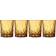 Lyngby Glas Sorrento Amber Whiskyglas 32cl 4st