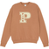 PINK Ivy Fleece Classic Crew Sweatshirt - Toffee
