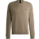 HUGO BOSS Branded Crew Neck Sweater - Beige