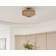 Lindby Sorino Brown Takplafond ∅ 40cm