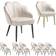 tectake Accent Chair Hellen Velvet Cover Armchair