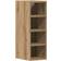 vidaXL Hanging Riga Artisan Oak 20x29.5x60 cm Wall Cabinet