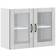 vidaXL Lucca Concrete Grey Vægskab 80x60cm