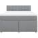 vidaXL Blocks with Squares Frame Bed 144x200cm