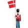 Kay Bojesen Small Anniversary Standard Bearer With Engravable Emblem Red Dekorationsfigur 29.5cm