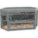 Pawhut 3 Tier Wooden Hamster Cage Gerbil Play Centre