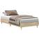 vidaXL utan Madrass Sonoma Ek 75x190 cm Sängram