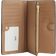 Coach Slim Zip Wallet - Pebbled Leather/Gold/Chalk