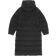 Ganni Tech Seersucker Shell Puffer Coat - Black