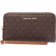 Michael Kors Women's Jet Set Travel Multifunction Phone Case Brown