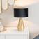 Heritage Hues Jax Gold Table Lamp 26.5cm