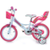 Dino Bikes Unicorn 16 Bike - Pink Kids Bike