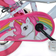 Dino Bikes Unicorn 16 Bike - Pink Kids Bike