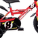 Dino Pro Cross 12 inch - Red/Black Kids Bike