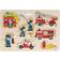 Goki Fire Brigade Lift Out Puzzle 8 Pieces