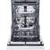 Haier XS 4B4S3FSB-80 Dishwasher Black