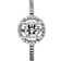 Pandora Round Sparkle Halo Ring - Sterling Silver/Transparent
