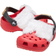 Crocs Infant Little Santa Clog - Varsity Red/Multi
