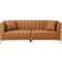 Willa Arlo Interiors Dreiling Brown Sofa 77.6" 3 Seater