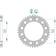 Afam Aluminium Rear Sprocket 72304 520