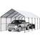 VEVOR Metal Carport Heavy Duty Car Shelter 13' x 26' (Building Area )