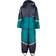 Didriksons Waterman Kid's Rain Set - Petrol Green