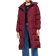 Tommy Jeans Down Hooded Longline Alaska Puffer Coat - Deep Rouge