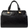 Michael Kors Md Duffle Satchel Bag - Black