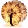 Gingko LED Accordion Zebra Brown Table Lamp 3.5cm