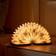 Gingko LED Accordion Zebra Brown Table Lamp 3.5cm