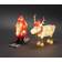 Konstsmide Santa And Reindeer Red/White Juldekoration