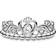 Pandora Princess Tiara Crown Ring - Silver/Transparent
