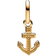 Pandora ME Anchor Mini Dangle Charm - Gold/Transparent