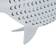 BigBuy Home Fish White Prydnadsfigur