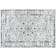 tectake Aliya Washable Rug 230 x 160 cm Grey Black cm