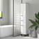 Homcom Bathroom Cabinet With Adjustable Shelves