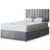 DS Living Amelia Small Double Upholstered Panel Divan Frame Bed