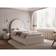 Flair Ava Single Ottoman - Cream 101x206cm