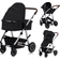 Lionelo Bärnsten Barnvagn 3-i-1 Set (Travel system)