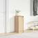 vidaXL Sonoma Eik Skoskap 29.5 x 34 x 76 cm Skohylle
