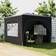 OutSunny UPF50+ Pop Up Gazebo with Sides and Carry Bag
