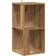 vidaXL Engineered Wood Corner Cabinet Rack 33 x 33 x 67 cm Shelving System