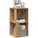 vidaXL Engineered Wood Corner Cabinet Rack 33 x 33 x 67 cm Shelving System